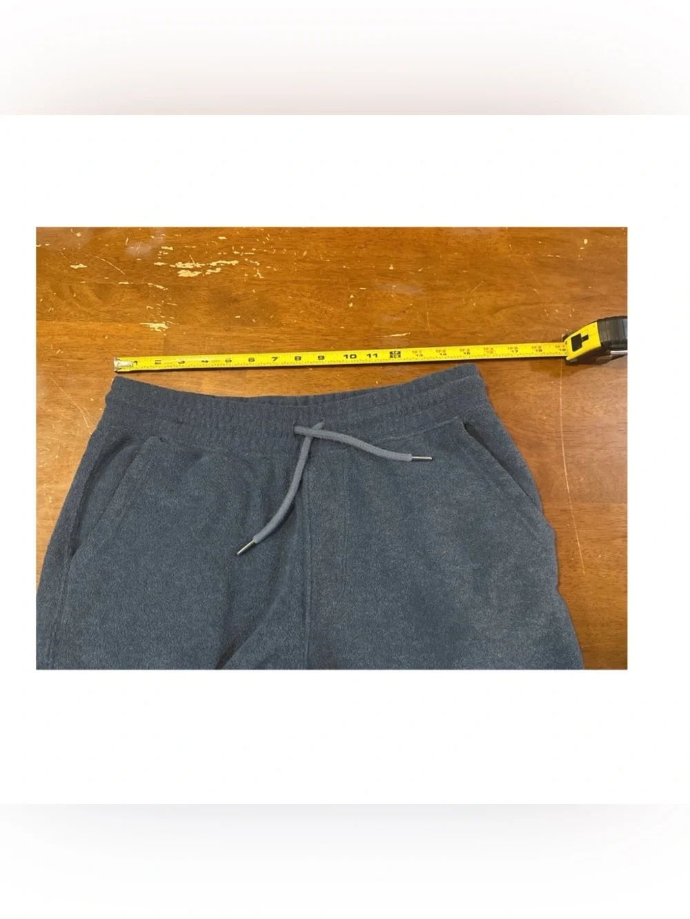 Old Navy Men’s Blue Terry Drawstring Athletic Shorts Size Medium